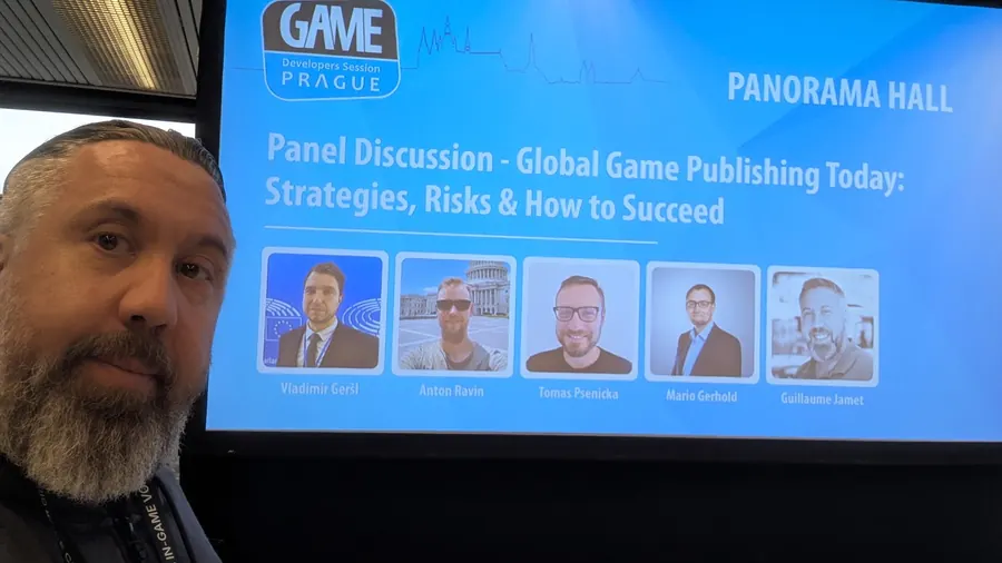 Panel announcement at Game Developers Session Prague